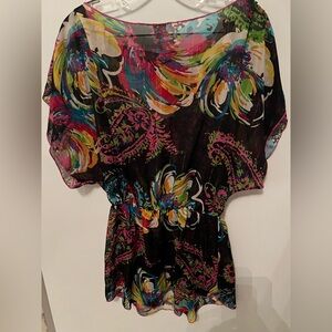 Xhileration swim cover up size small